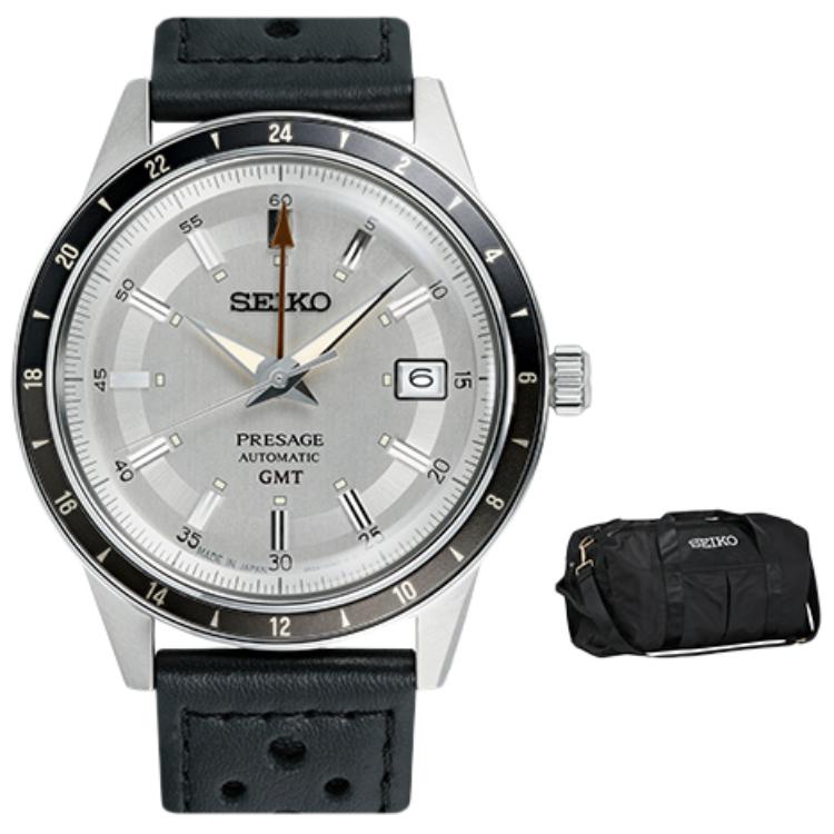 Seiko Automatic Mechanical Movement Stainless Steel Strap Watch 40.75mm Men's Watches Blue Dial SSK009J1