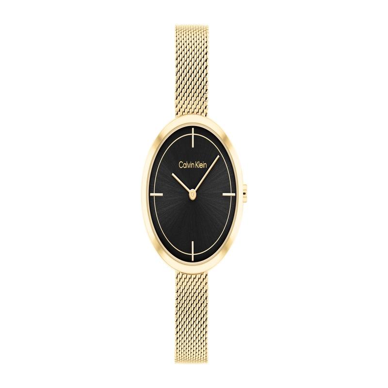 CALVIN KLEIN / Fashion Series Watch Quartz Movement Bla Dial Women s Watch 25200186 чёрный