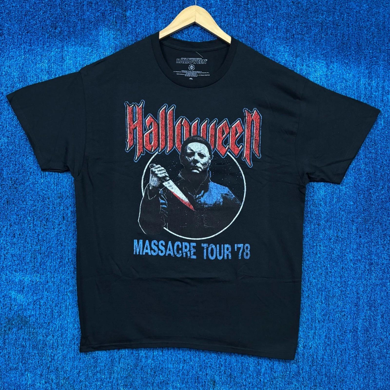 Halloween Michael Myers Massacre Tour 1978 Slasher Tee XL XL
