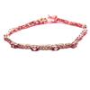 Purple Gold Color Gold Inlaid Zircon Bracelet Fashion Foreign Trend Rose Gold Plated Jewelry