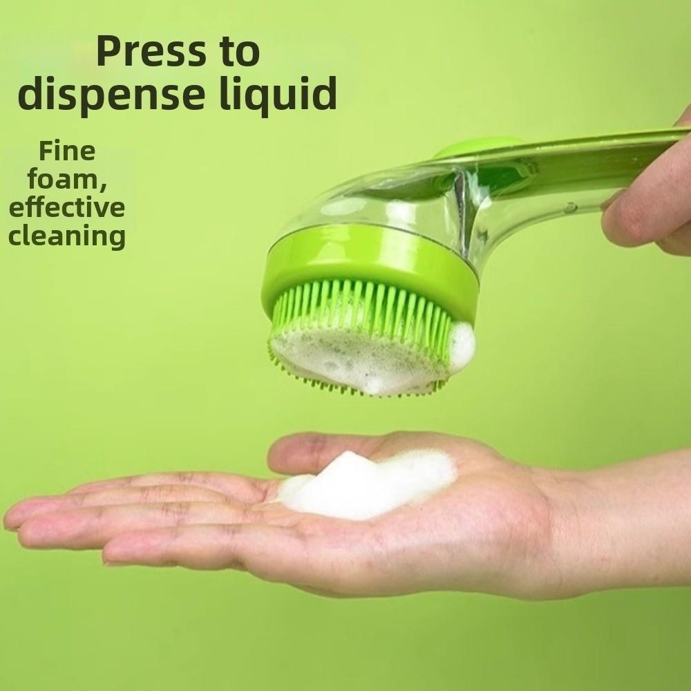 Haarentfernung Tierbadebürste Langer Griff Tierwaschbürste Tierpflegebürste Tierdusche