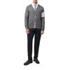 THOM BROWNE Shirts Men's White Lapel Moderate Shirt MWL288A-06177-100