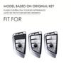Alloy Car Key Case Cover Shell Fob for BMW 1 3 5 7 Series X1 X3 X4 X5 F10 F15 F16 F20 F30 F18 F25 M3 M4 E34 Keychain