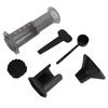Coffee Press Portable Coffee Maker Household Press Drip Coffee Machine with 400Pcs Filter PaperBlack