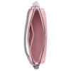 Coach Nolita 19 Heart Pendant Chain Handle Zipper Closure Patent Leather Handbag Small Women Handbag Pink CCZ27-SVPK