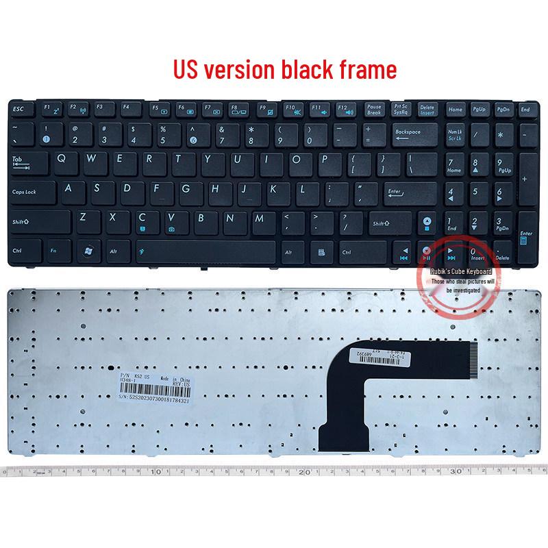 Compatible Keyboard for ASUS N52 A52/J/JC N53/C/T/SM A53/S X54 X61S F50S Models