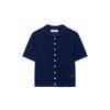 Summer 2026 Women's Loose Slimming Short Sleeve Knit Cardigan