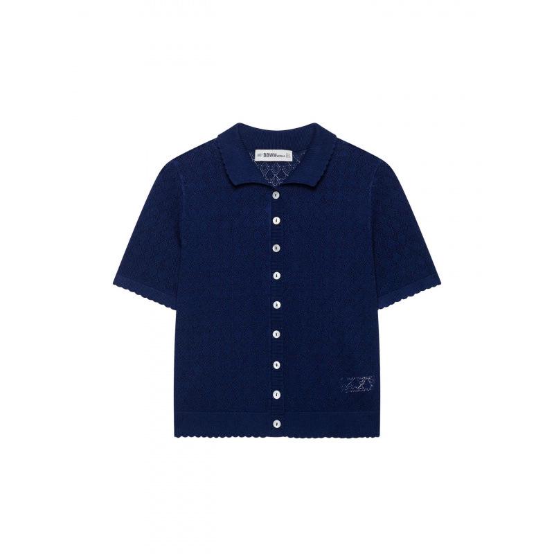 Summer 2026 Women's Loose Slimming Short Sleeve Knit Cardigan