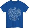 Royal Polish Crowned Eagle Tshirt Poland Heritage Crest National Symbol Tee Top