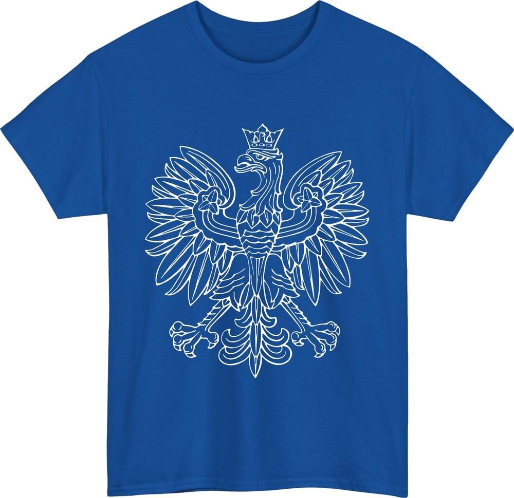 Royal Polish Crowned Eagle Tshirt Poland Heritage Crest National Symbol Tee Top