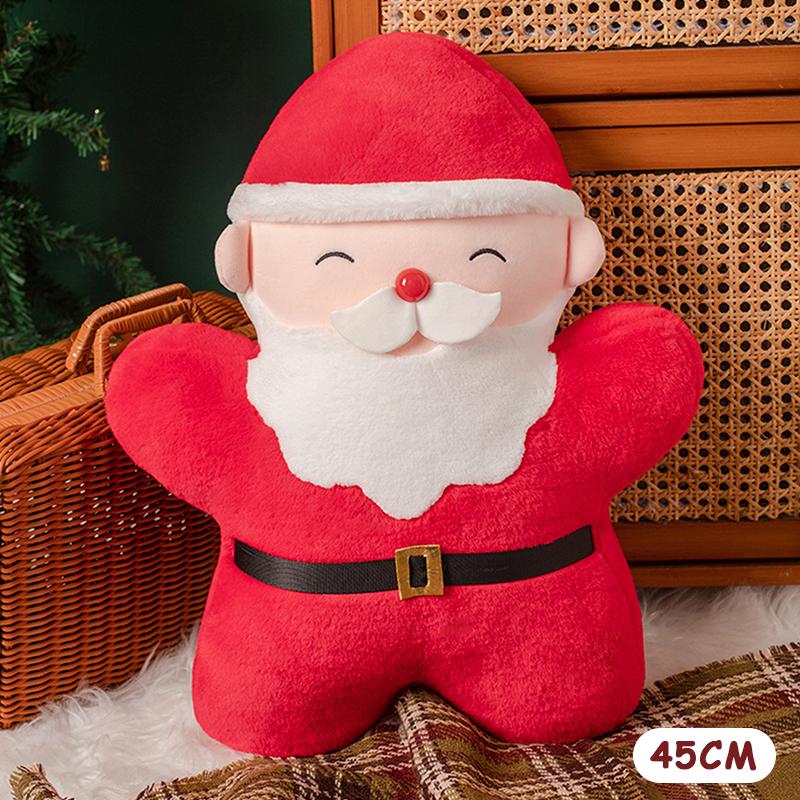 20/30/40/42/45/48Cm Colorful Christmas Decorations Plush Pillows Gingerbread Man Figurines Christmas Gifts