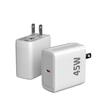 UL Certified 45W GaN Fast Charger for Apple Devices and Computers