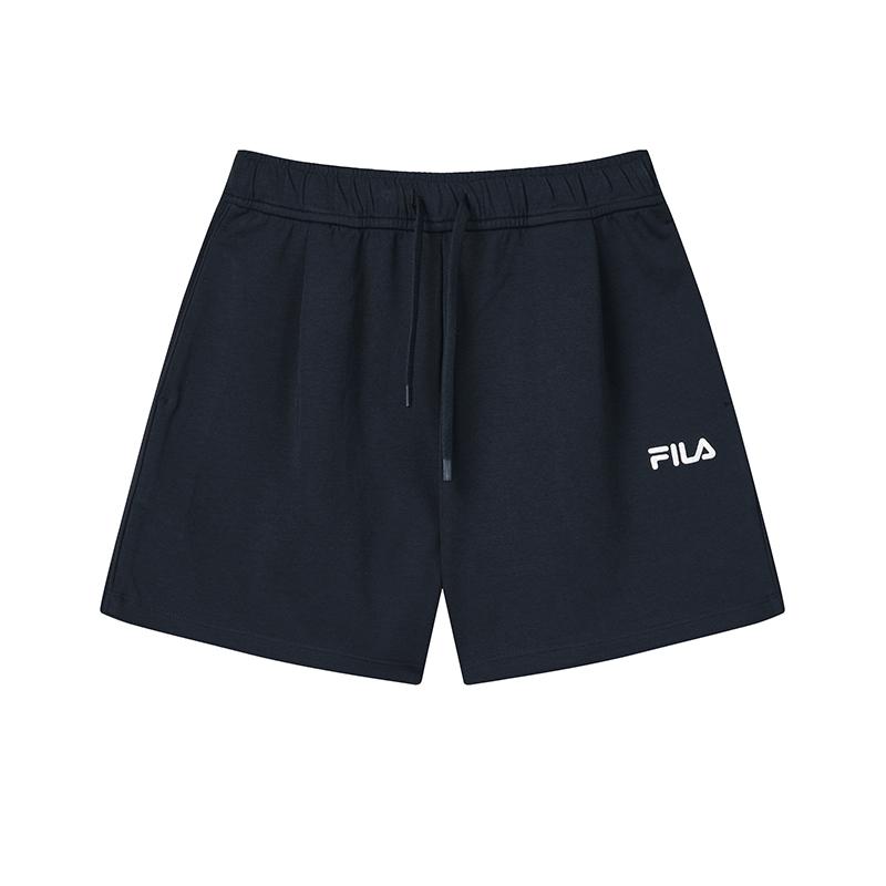 FILA Original Fashion Classic Simple Retro Sports Versatile Comfortable Loose Casual Shorts Women shorts Legendary-Blue F51W629601FNV XS