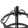 3Colors Creative 3Tiers 72Holes Rotatable Earring Organizer Display Stand Metal Jewelry Holder