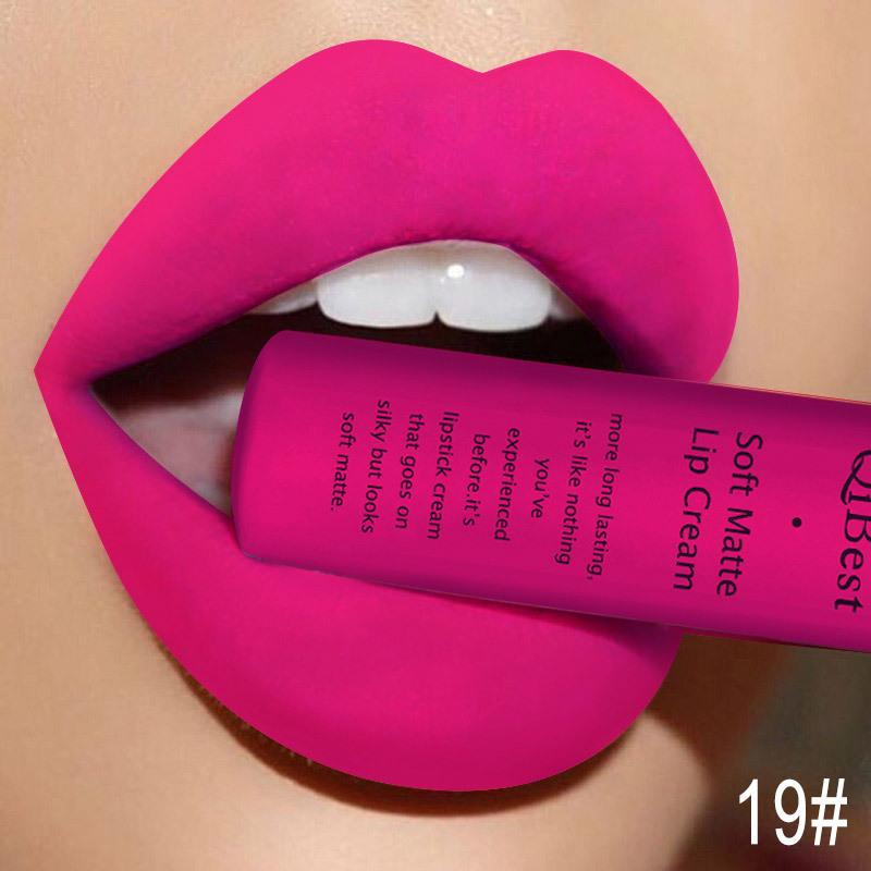 Long Lasting Liquid Lipstick in A Waterproof Matte End, Featuring A Dark Red Black, Perfect for Women'S Makeup, Including Lip Gloss and Lip Tint