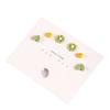 New ceramic jewelry, cute and fresh earrings, ear piercing care, no need to remove earrings when sleeping, gift for female students, steel pins