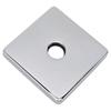 Rustfritt Stål Dusjarm Dekselplate Firkantet Dusj Rosettplate Hjemmerenovering