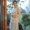 La Chapelle New Chinese Style Jacquard Embroidered Shirt
