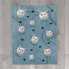 Personalized Pet Head Face Blankets For Cat Dog Custom Photo Blanket  With Name Throw Blanket Memorial Gifts