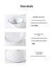 Nordic Ceramic 8" Noodle Bowl - Creative, Simple, Versatile for Rice, Soup, and Instant Noodles