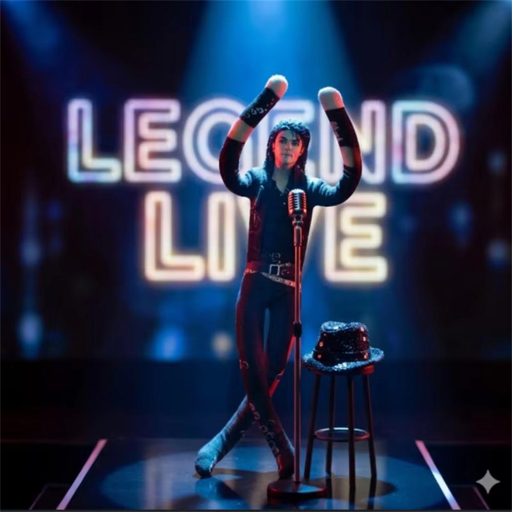Păpușă Cosplay Michael Jackson Anime Jucărie de Pluș Figurină Umplută Păpuși Decorațiune Cameră Abstract Articulații Mobile Recuzită Cadou
