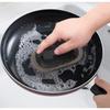 Magischer Schmirgel Schwamm Bürste Wischen Radiergummi Reiniger Küche Bad Rost Starke Dekontamination Reinigungswerkzeuge Mit Griff Haushaltswerkzeuge