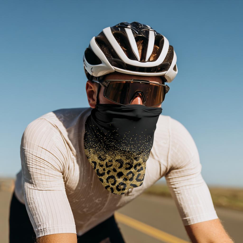 Venkovní cyklistická maska módní potištěný šátek na hlavu nákrčník