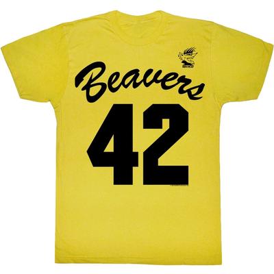 Teen Wolf Beavers Jersey 100% Cotton T-shirt Mens Tees Top