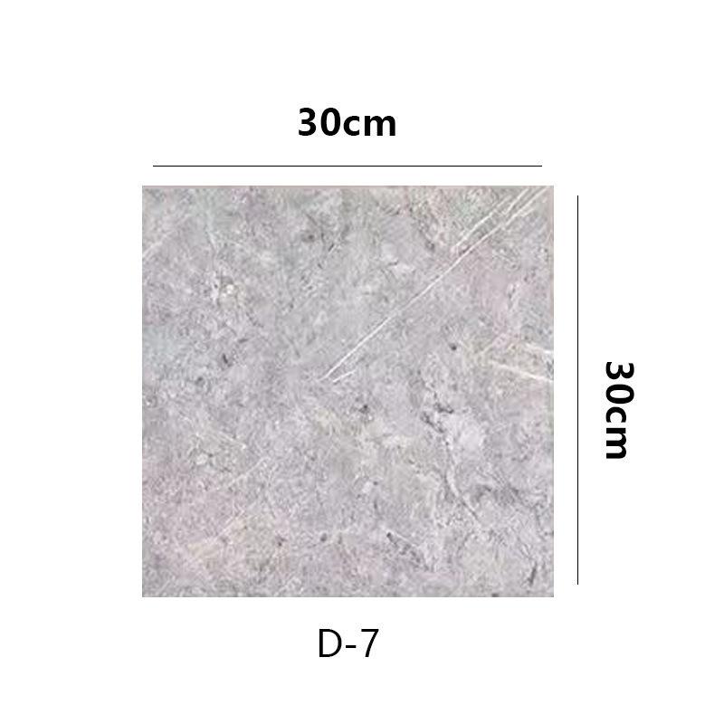 10 Stück 30*30cm selbstklebende Anti-Fliesen-Wandaufkleber, Marmor-Badezimmer-Bodenaufkleber, wasserdichte PVC-Wand für Schlafzimmer und Wohnzimmer
