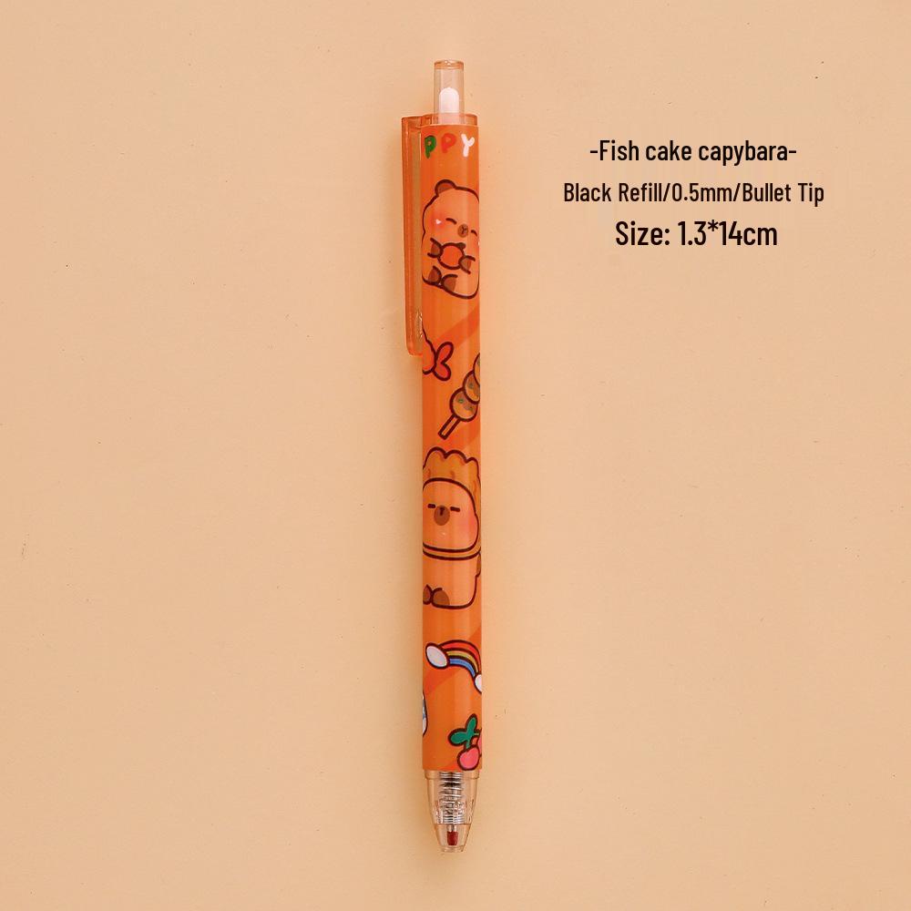 Capybara Kugelschreiber: Niedlicher Cartoon Signatur- & Schreibstift für Studenten