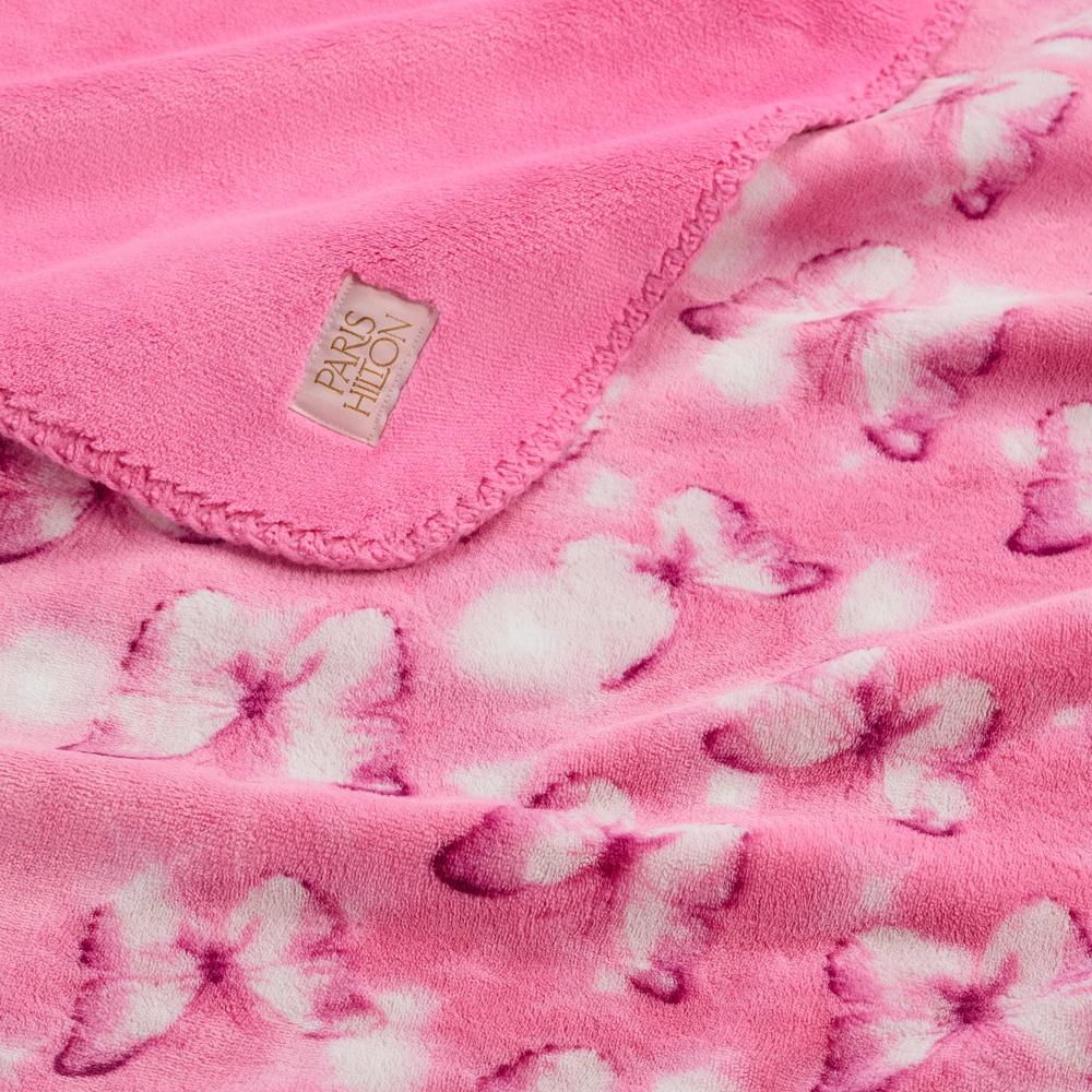 Oversized Butterflies Reversible Throw Blanket Ultra Plush Cozy Microfiber Soft Adults Teens Home Decor