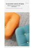 Solid Wood Footstool: Creative Tech Fabric, Multi-Use Coffee Table or Sofa Stool for Living Room