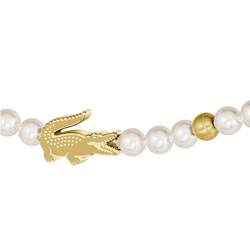 LACOSTE Bracelets Women's Gold/White 2040430