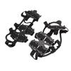 1 Pair 24 Teeth Climbing Crampons Stainless Steel Antiskid Outdoor Snow Ice Shoe Covers