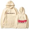 Felpa con Stampa Grafica Vintage Donna Uomo Casual Hip Hop Streetwear Manica Lunga Pile Pullover Felpe Unisex