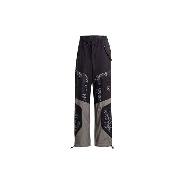 Adidas Originals Paisley Patchwork Woven Track Pants Black Grey Women FU0712 XS