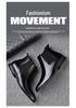 Chelsea Pointed Toe Leather Boots: Fashionable Slip-on, Korean & British Style Business Men's Plus Size Shoes.