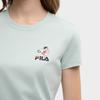 Fila Original Surf Balloon T Classic Simple Embroidered Logo Cat Retro Sports Casual Versatile Comfortable Short Sleeve T-Shirt F51W619101FLG