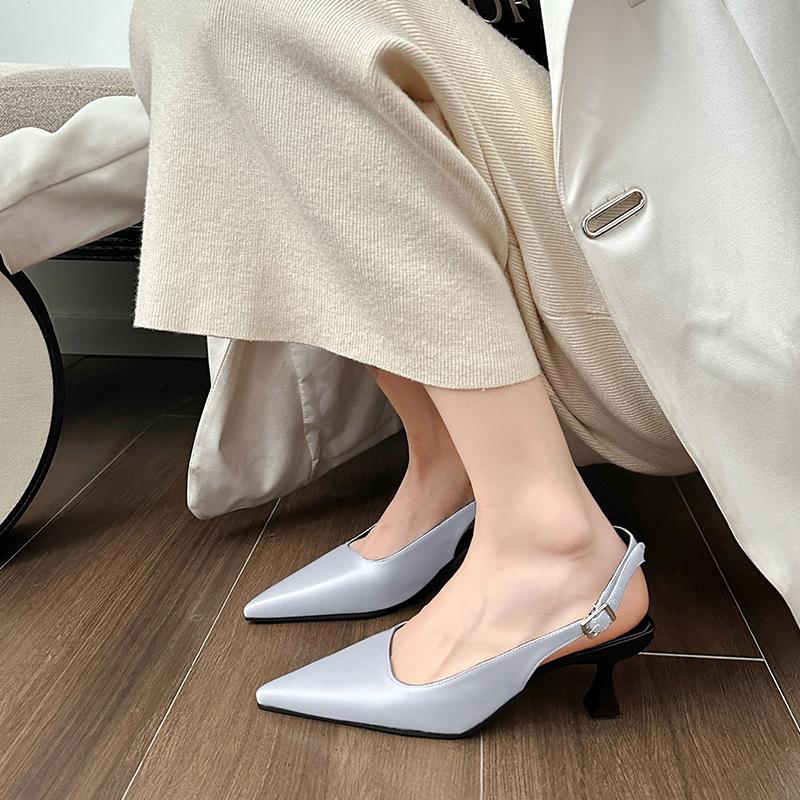 

Fashion New Summer Style Fashionable Comfortable Versatile Elegant and Wear-resistant Bag-toe Casual Back Strap Sandals Zapatos Mujer 40