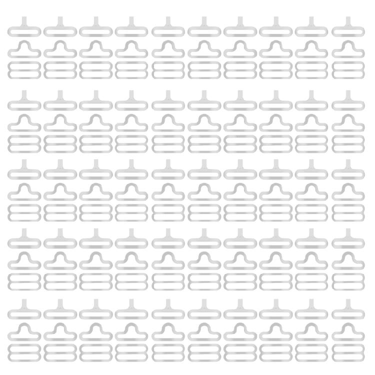 

50 Pcs Simple Bow Tie Hardware Tie Clip Metal Adjustable Cravat Clip Fastener серебряный