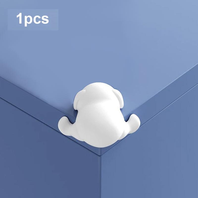 1/2/4pcs Baby Safety Puppy Table Corner Protector Safe Soft Silicone Protection Edge Cover for Furniture for Kids Security