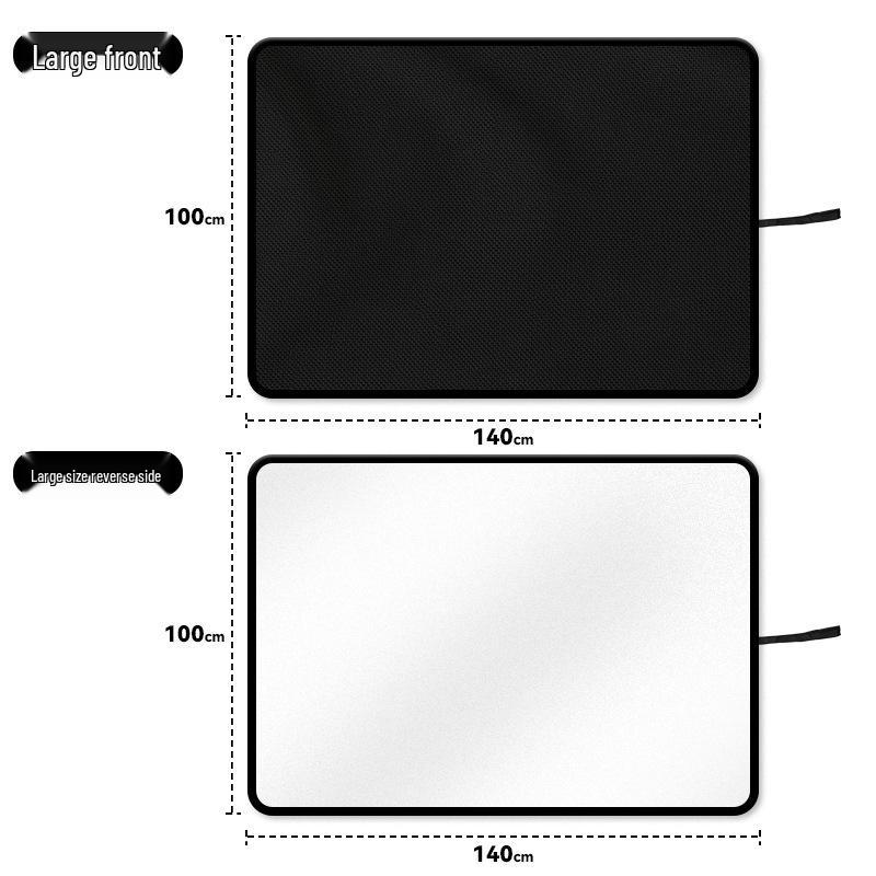 Professional Car Trunk Waterproof Folding Mat - Dirt-Resistant Padding for Tail Box