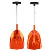 Aluminum Alloy Detachable, Winter Snow Ice outdoor snow Telescopic orange skiing Shovel Outdoor Kit Tool Orange