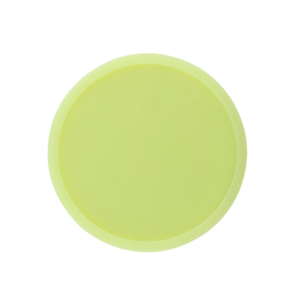 Silicone Fluorescence Cup Coaster Insulation Anti-Slip Kitchen Pad Dirt Resistant Table Protector for Home Office
