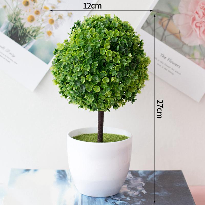 Fake Plant Potted Workspace Table Accessorie Wedding Accessorie Artificial Flower Ornament Household Decoration Room Desktop Decor