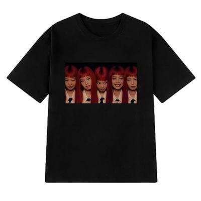 New In JENNIE Ruby 2026 New Album Fashion T Shirt Kpop Men Women Y2k Oversized Short Sleeve T-shirts Unisex 100% Cotton Clothing