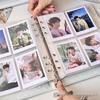 Cute Rabbit Leather Card Holder – Stylish Thin Design, Ideal as a Student Gift. Loose-Leaf Card Storage Album in Stock.