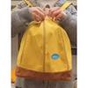 Classic Banana Shaped Tote Bag With Breathable Polyester For Daily Commute And Work