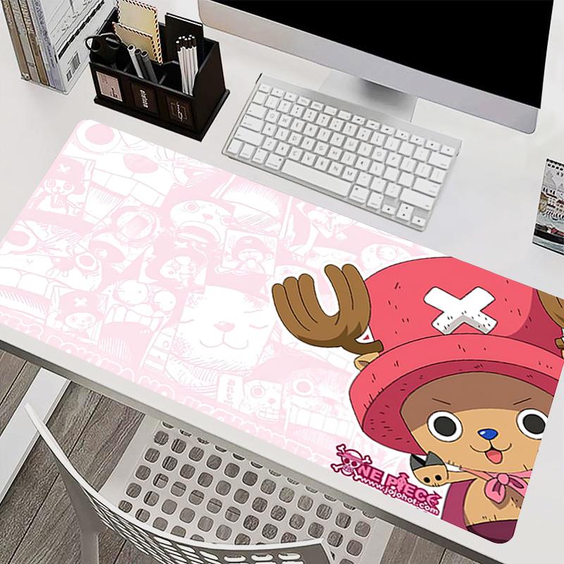 Mouse Pad Nonslip Gaming Accessories Oone Ppiece Tony Tony Chopper Computer Desk Mat Xxl Extended Keyboard Pad Anime Mousepad