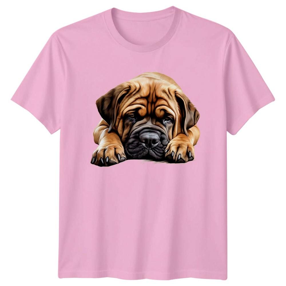 Mastiff Puppy Dog Breed Animals Unisexs T Shirt Unisexs Tee Graphic Unisex Top